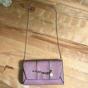 salmon colour clutch / purse